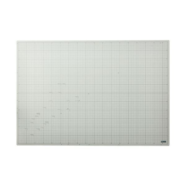 （まとめ）TANOSEE フタル酸エステル不使用 滑りにくいカッターマット A1 620×900mm 1枚 