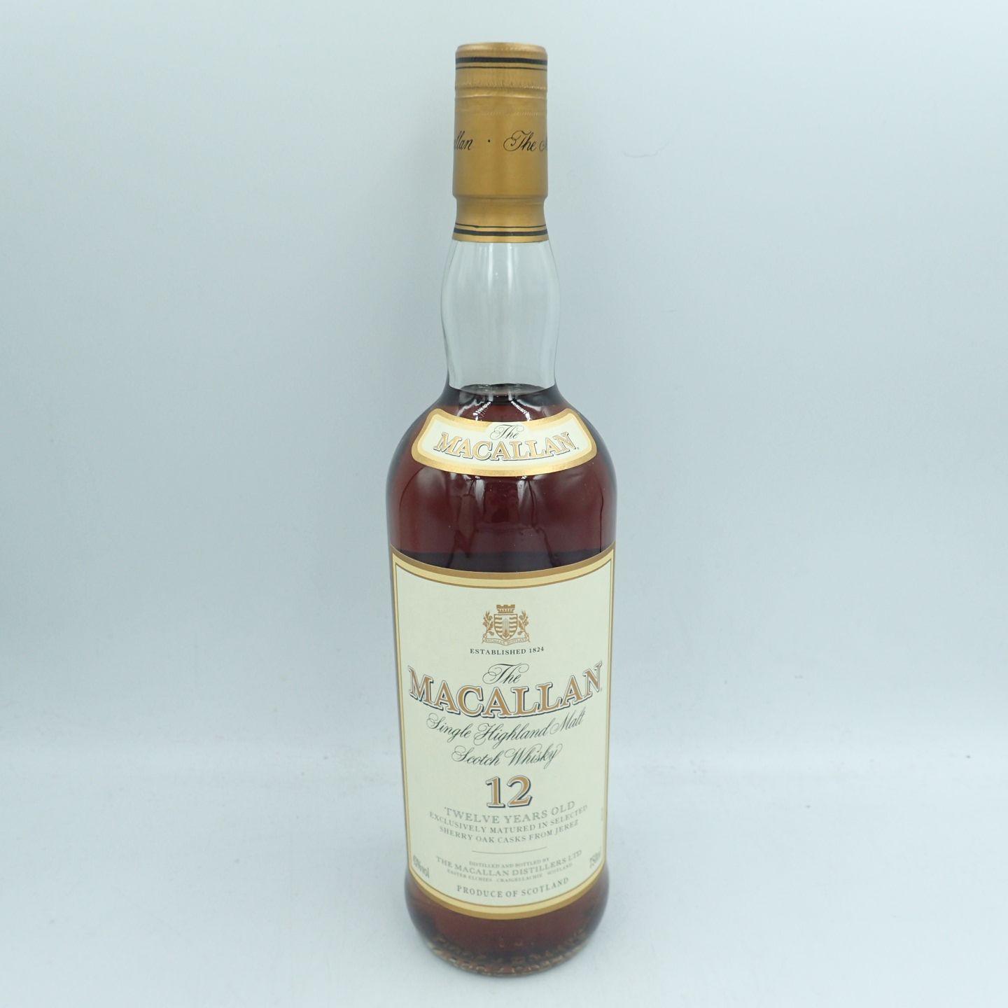 The MACALLAN ザ・マッカラン 12年 旧ボトル（未開栓 The