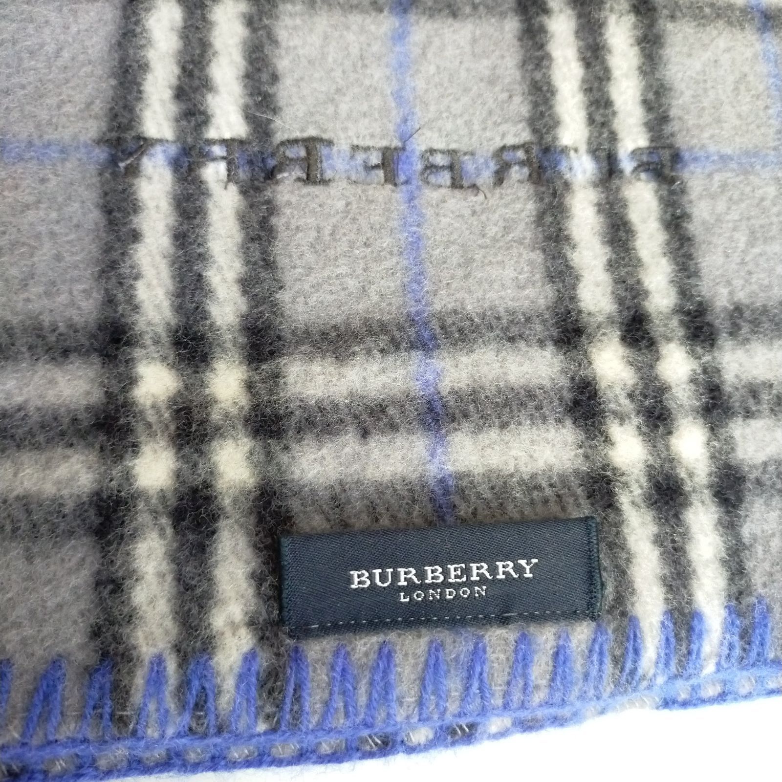 Burberry バーバリー ブランケット 厚手 レディース 日本製 西川産業