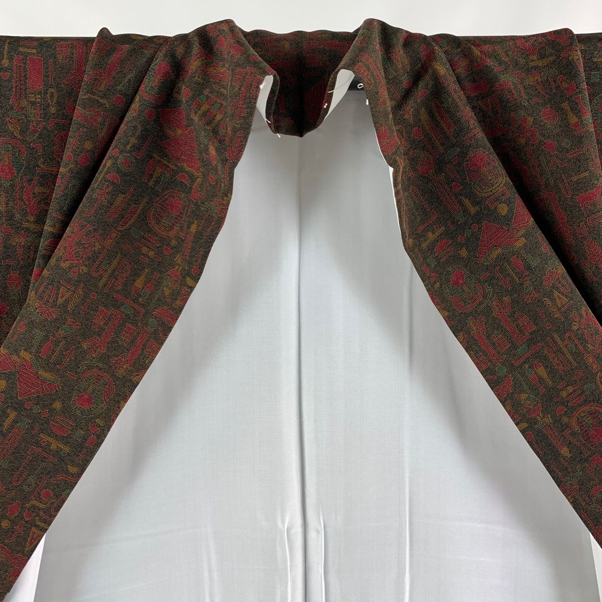 江戸小紋 身丈163cm 裄丈64.5cm M 袷 人間国宝 中村勇二郎 落款 コプト  