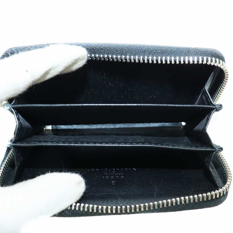 グッチ GUCCI カードケース 小銭入れ コインケース PVC レザー