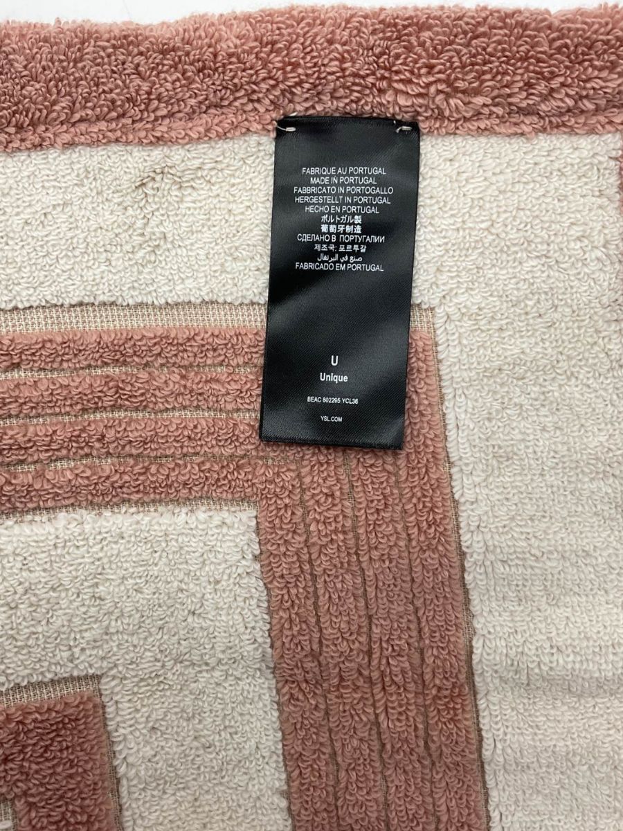  SAINT LAURENT サンローラン ピンク タオルセット タオルセット タオル