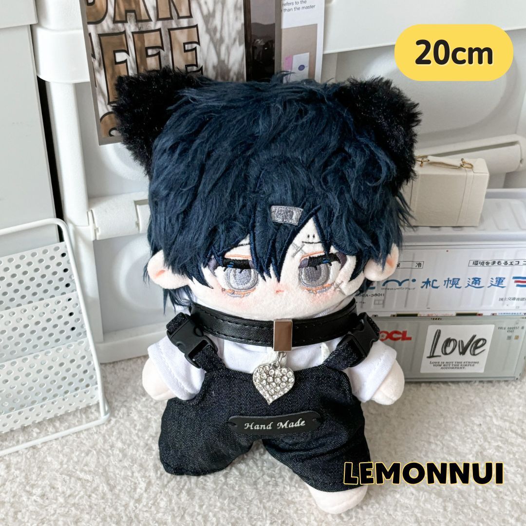 20cm完売レア限定薬売着せ替えぬいぐるみ服♪ Amazon.co.jp: 20cm 地雷系メイド服ブルー 20cm ぬい 着せ替え