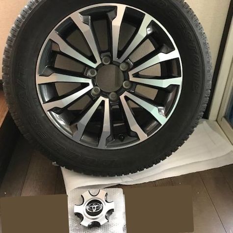 トヨタ TOYOTA 純正 新品 未使用 ランクルプラド ランドクルーザー プラド 120系 ホイール センター キャップ ハブキャップ オーナメント パーツ エンジン タイヤ バンパー 検索 マフラー 希少