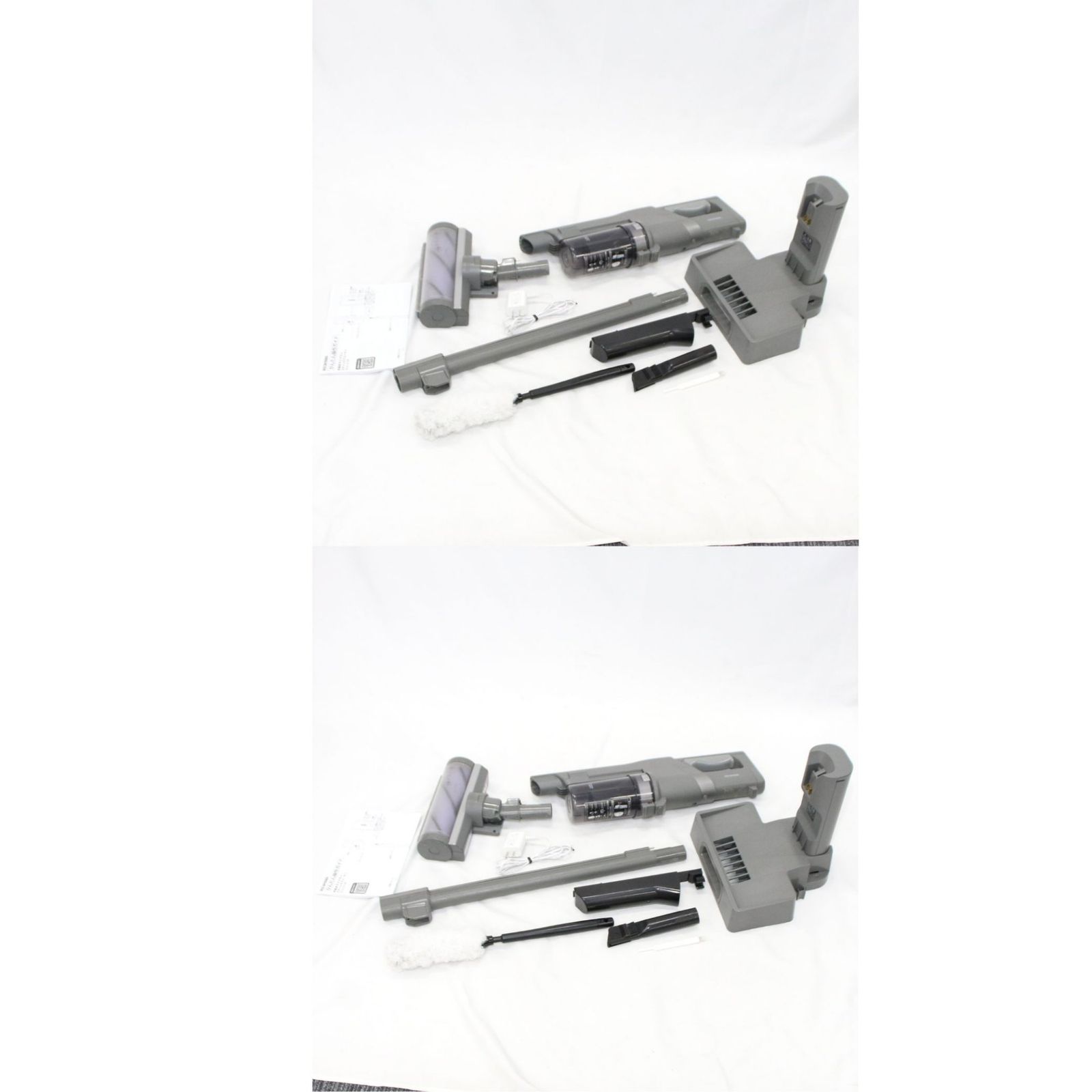 アイリスオーヤマ SUUZE スウゼ 充電式サイクロンスティッククリーナー SCD-210P scd-210p グレー 可 C