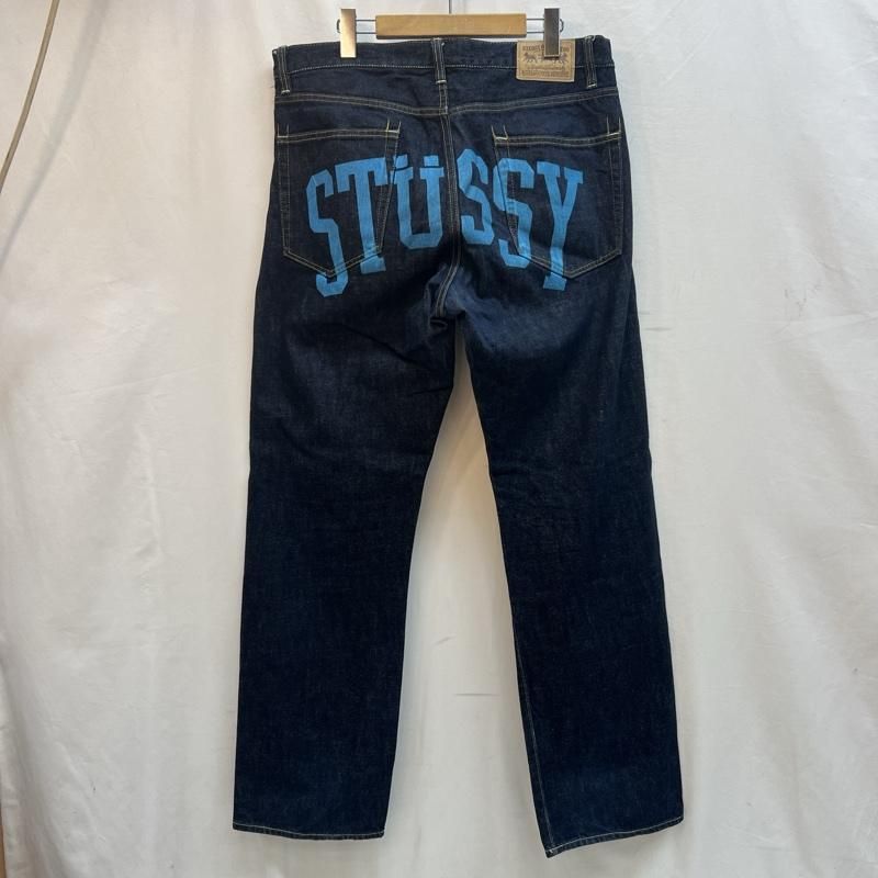 STUSSY ステューシー パンツ デニム、ジーンズ 00s バックロゴ STUSSY ステューシー パンツ デニム、ジーンズ 00s バックロゴ
