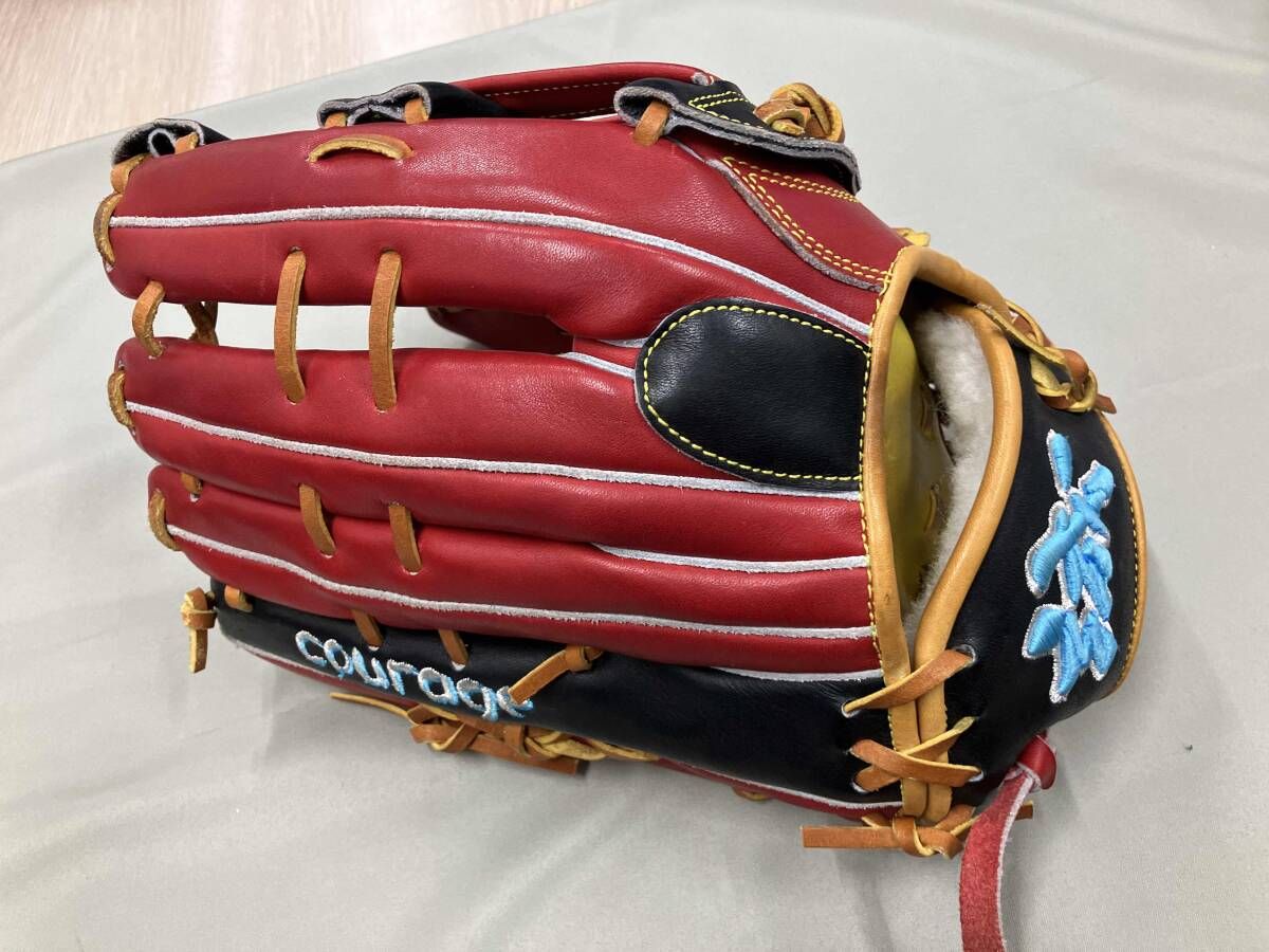誠 グローブ オーダーメイド 右投げ 刺繍あり 内野手用 軟式用