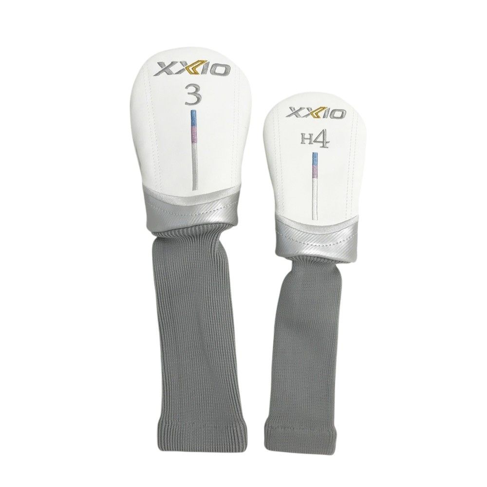 DUNLOP ダンロップ ヘッドカバー 2点セット XXIO ホワイト系 FW