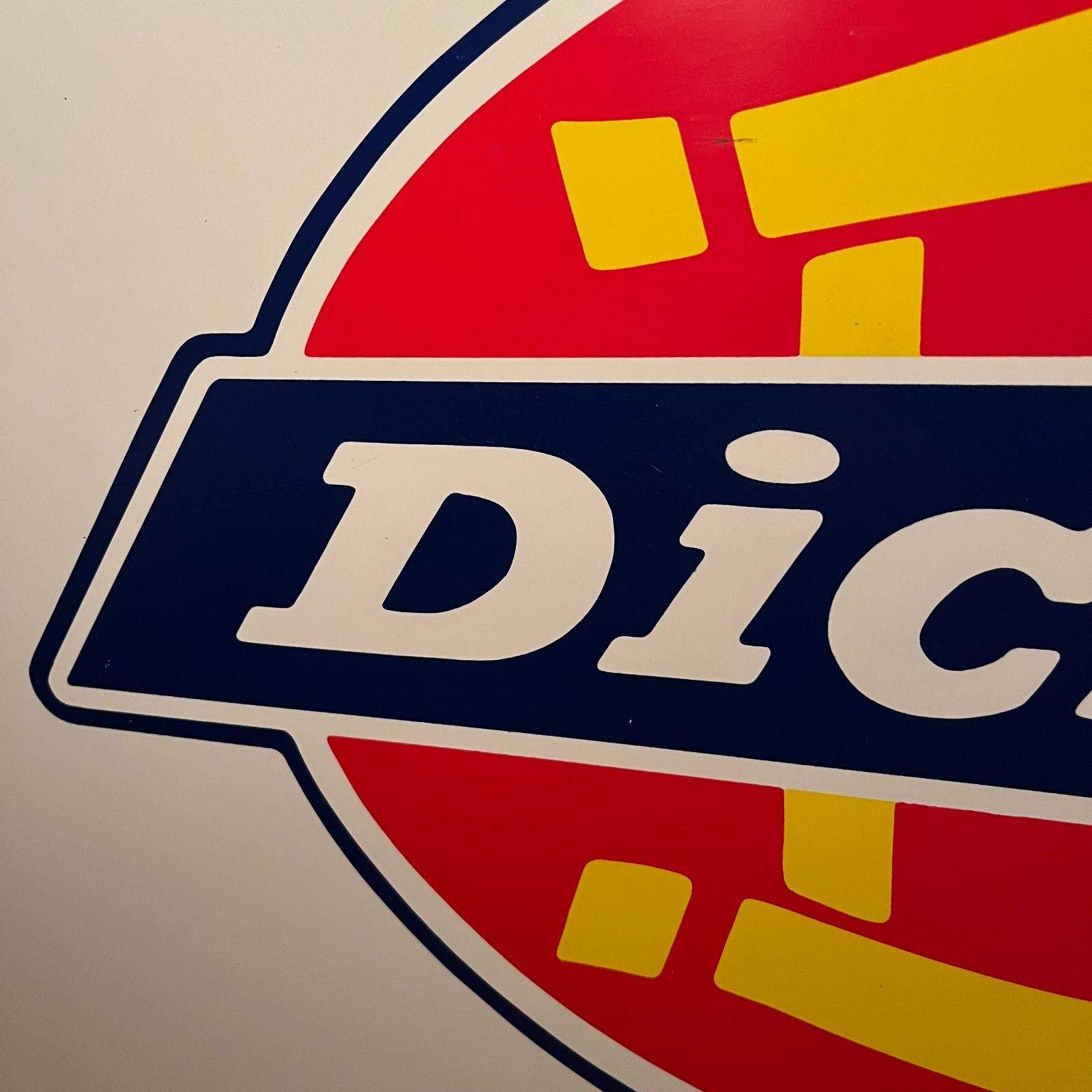 ブランドサイン】Dickies ディッキーズ アドバタイジングサイン 看板 ハードプラスチック - メルカリ