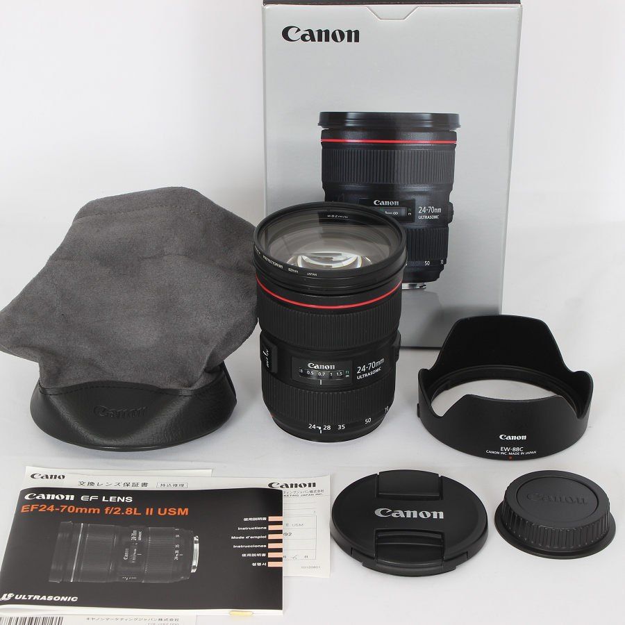Canon EF24-70mm F2.8L II USM ズームレンズ EFマウント キヤノン 交換レンズ