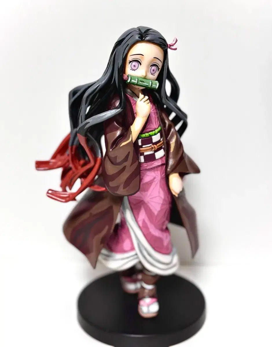鬼滅の刃 かまど 竈門 襧豆子 石炭殻 ペイント フィギュア アニメカラー 再ペイント