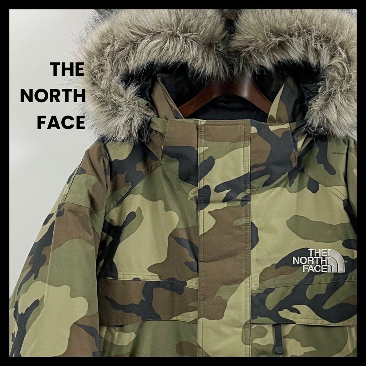 THE NORTH FACE ノースフェイス マクマードパーカ 迷彩 カモ 美