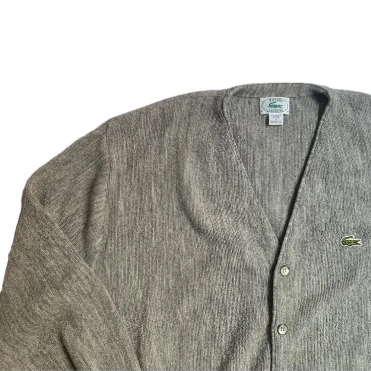 80's～90's IZOD LACOSTE Acrylic Cardigan ラコステ