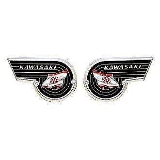 KAWASAKI (カワサキ) 純正部品(OEM) エンブレム(リバーマーク)2ケセット J2012-0009 - メルカリ