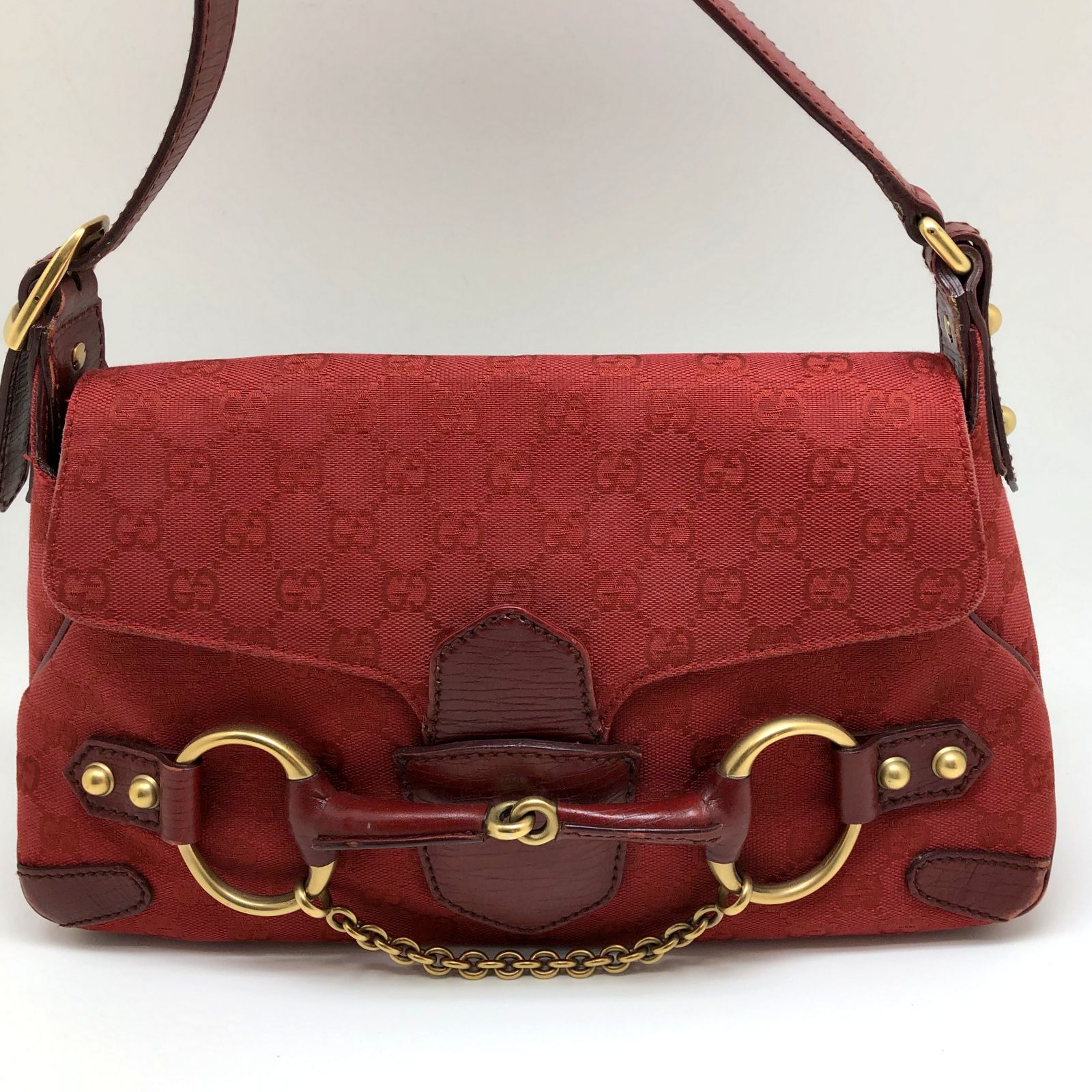 GUCCIショルダーバック GUCCI(グッチ) / GUCCI グッチ ショルダーバッグ/キャンバス