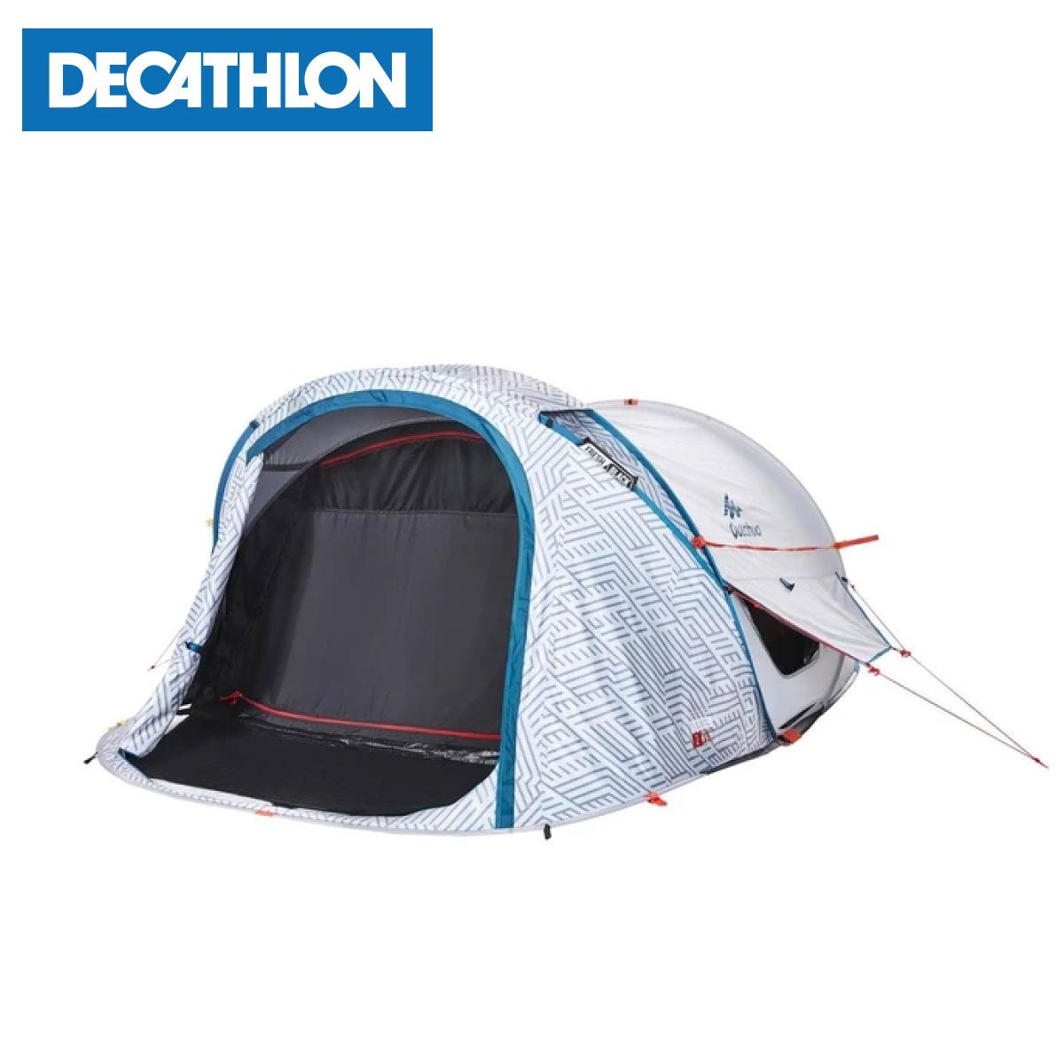 QUECHUA ケシュア キャンプ ポップアップテント 2 SECONDS XL FRESH-BLACK - 2人用 8503641 2468132 デカトロン DECATHLON アウトドア UVカット 遮光 遮熱 コンパクト