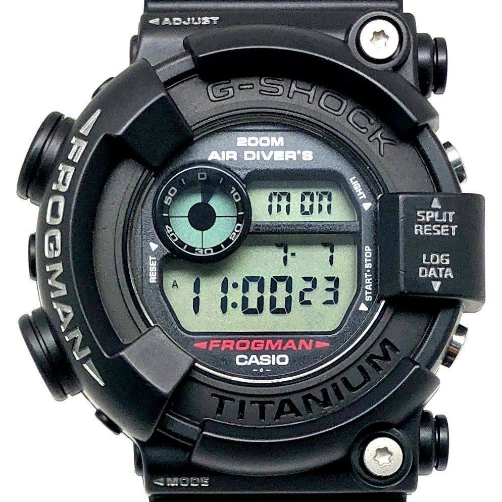 CASIO G-SHOCK　DW-8200Z-1T　メン・イン・ブラック G-SHOCK ジーショック DW-8200Z-1T FROGMAN MEN IN BLACK