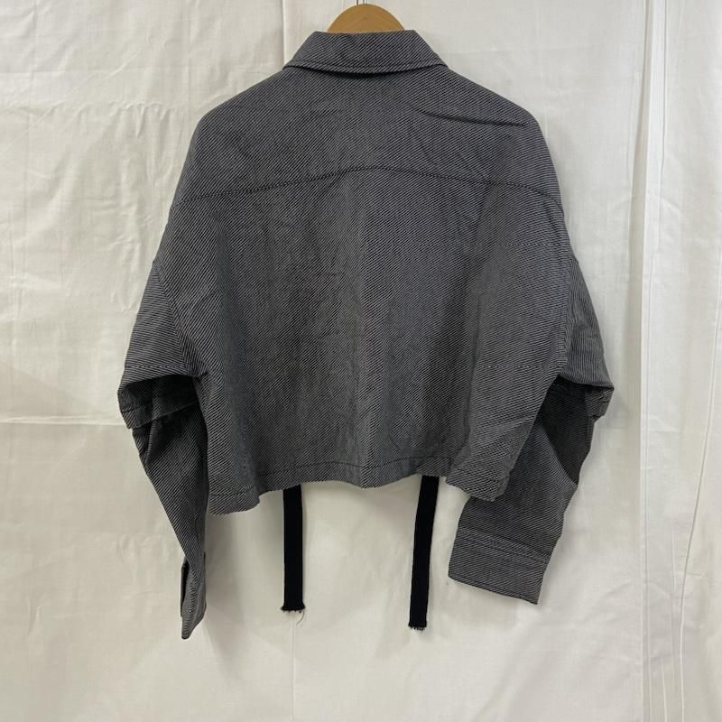 SHAREEF シャリーフ ジャケット 上着 ジャンパー ブルゾン SHAREEF シャリーフ 2019AW SHORT SHIRTS BLOUON ジャケット 1 グレー 19713038