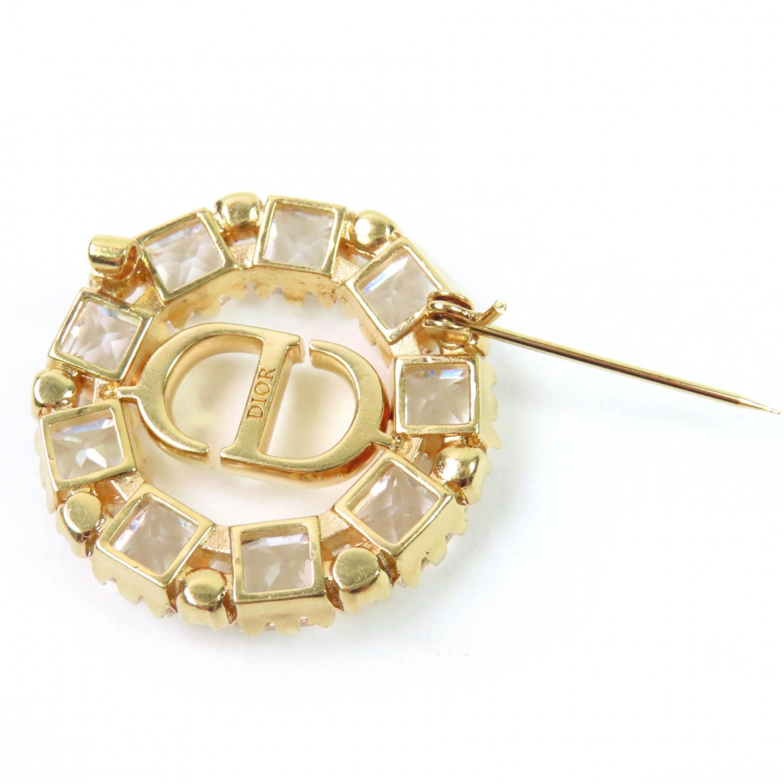 【特別な輝き】DIOR Petit CD ブローチ 星モチーフ♪】DIOR☆ブローチ Petit CD Lucky Baroque (Dior