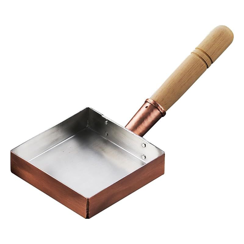 アイザワ 最高 純銅玉子焼き 関東型 12cm 0 工房アイザワ 純銅 玉子