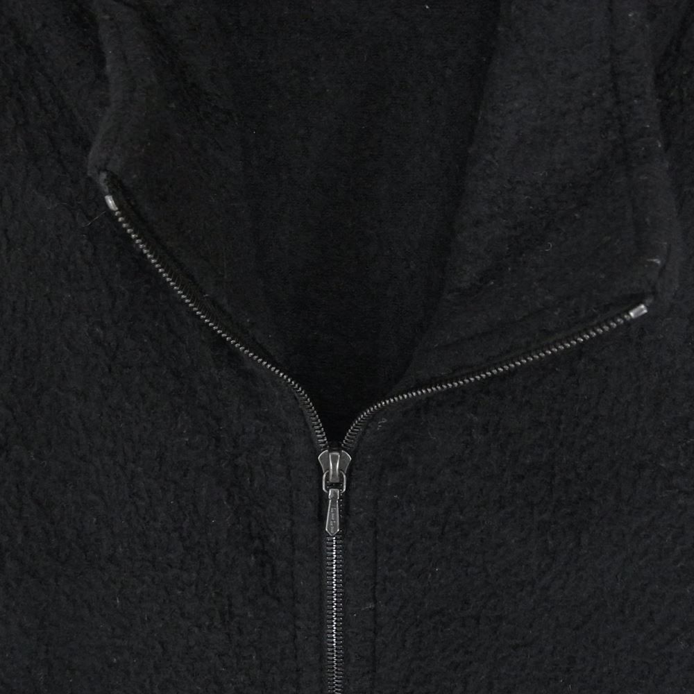 COMOLI コモリ 21AW U03-05011 ジップアップ 日本製 シルク フリース