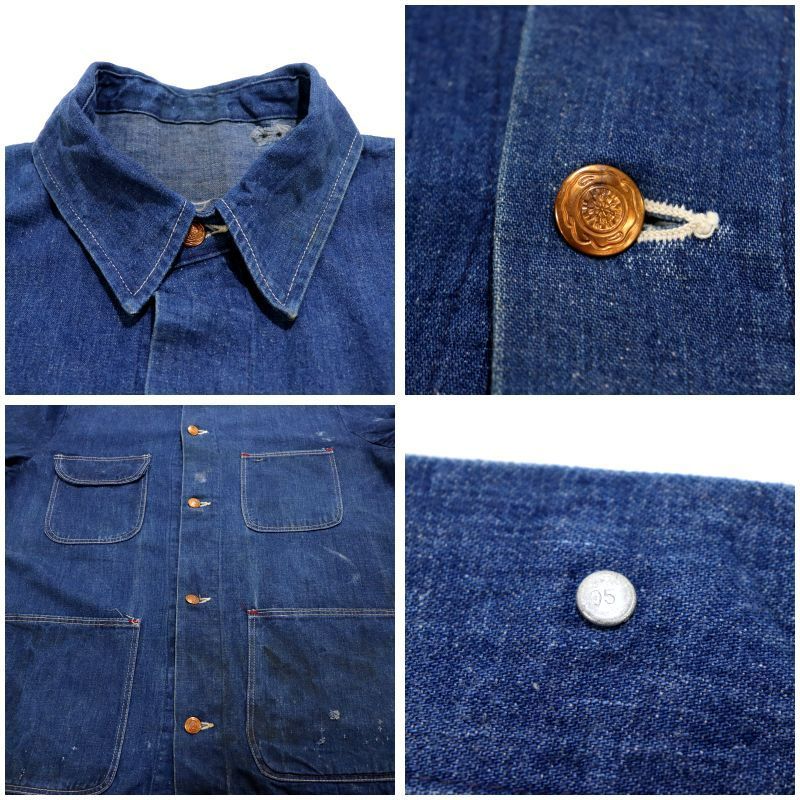 70s vintage Wrangler デニムカバーオール メンズ 表記46サイズ - メルカリ