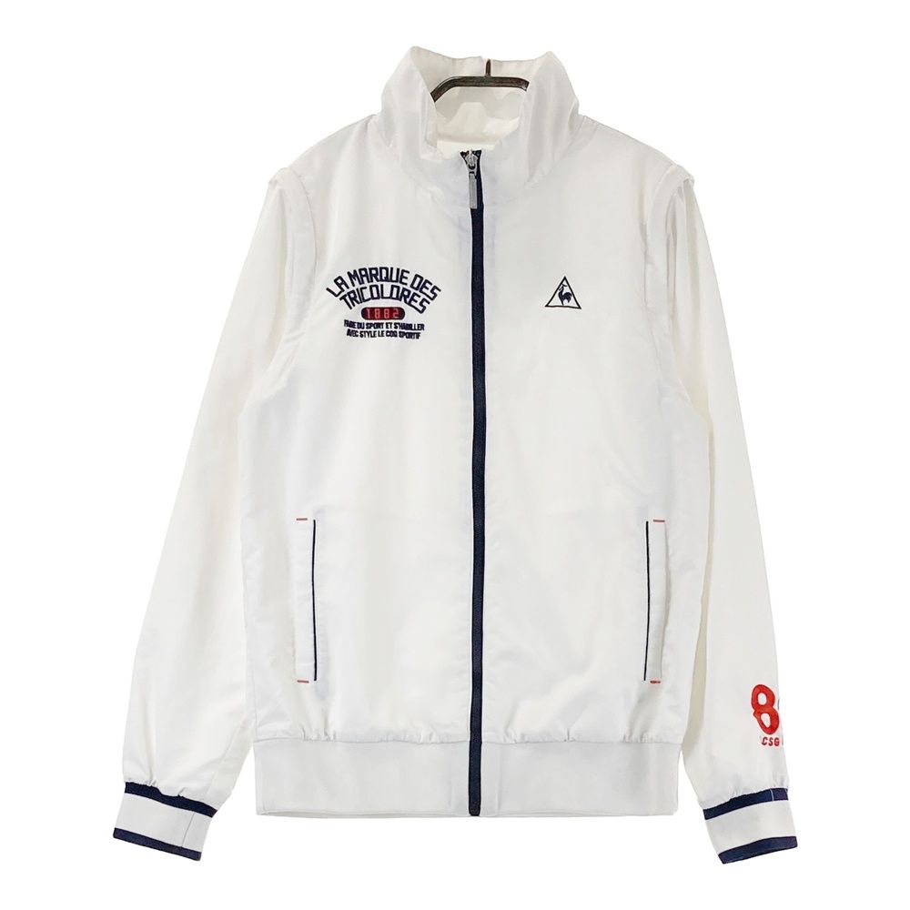 サイズ：M LE COQ GOLF ルコックゴルフ 裏メッシュ 2WAY ジップ