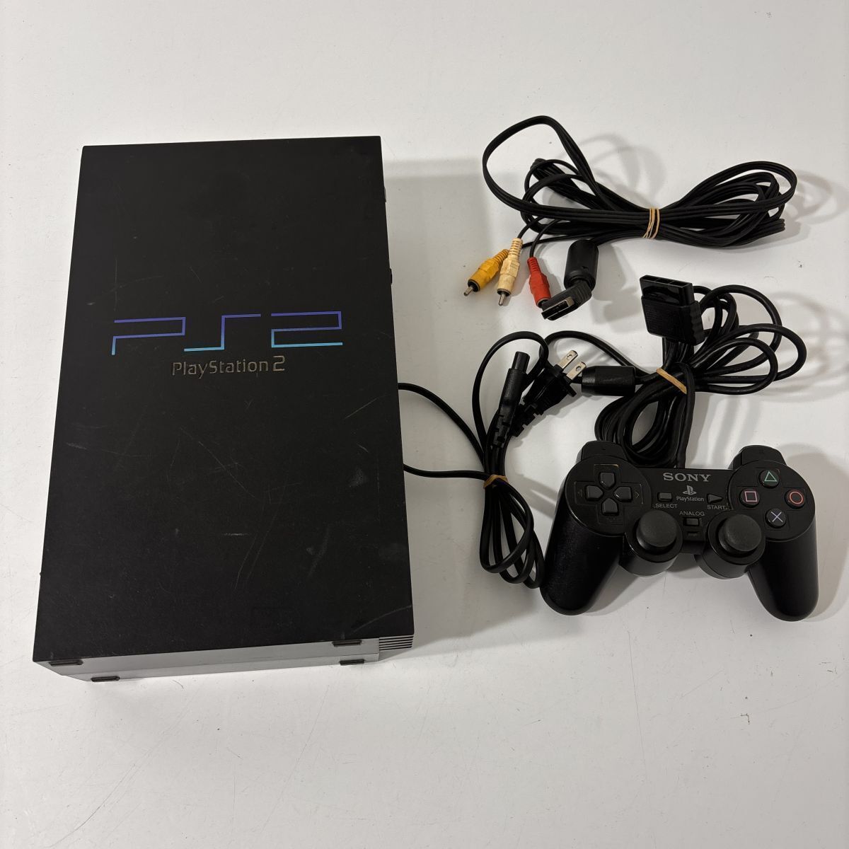 PlayStation2 - PS2本体 SCPH-18000 コントローラー2個　ソフト8種 動作確認済み SONY PlayStation2 PS2 本体 コントローラー SCPH