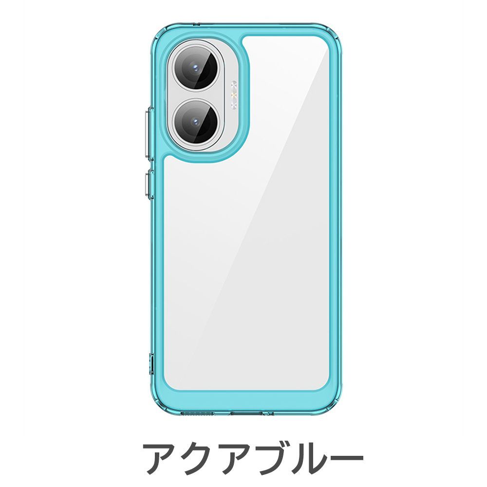 POCO F7 ケース TPU 透明 保護ケース ハードケース 衝撃吸収