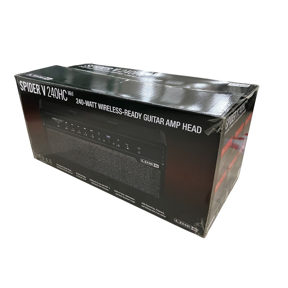 LINE6 SPIDER V 240HC MkII ギターアンプ ヘッドアンプ 240W モデリングアンプ ラインシックス 音響機材 O10536793
