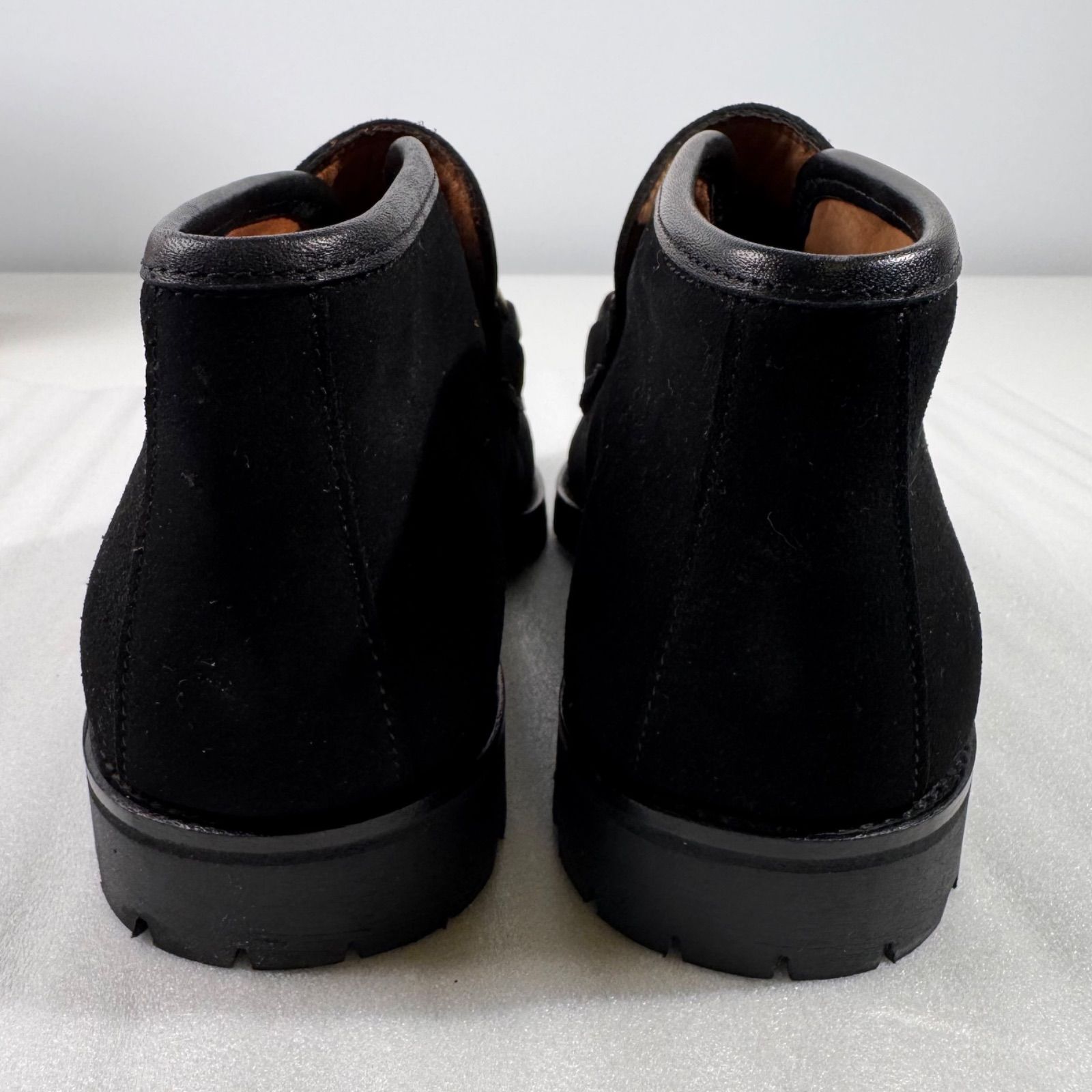 ✨Bランク GUCCI グッチ ホースビット スウェード レザー アンクル