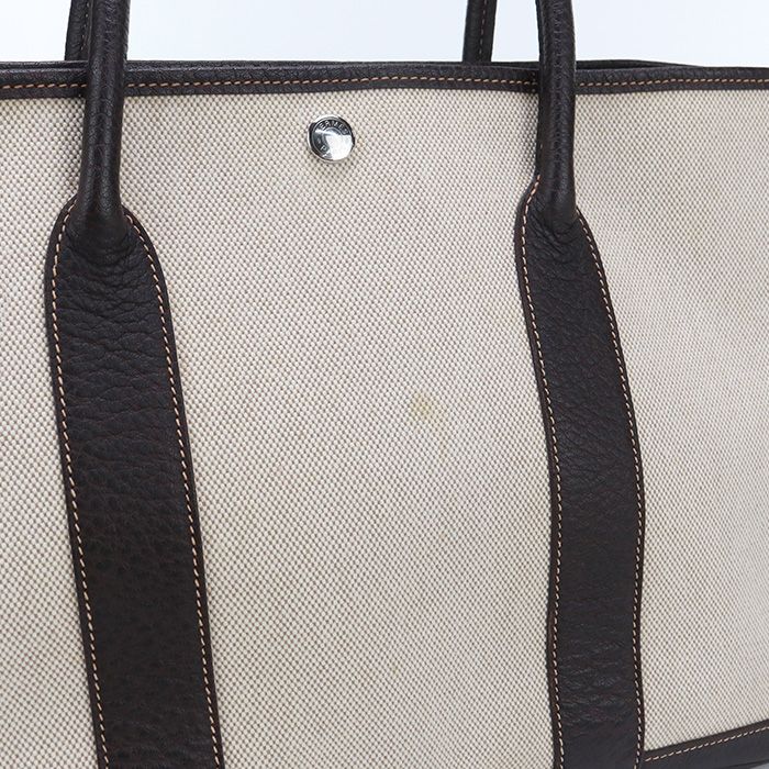 HERMES エルメス ガーデンパーティPM トートバッグ/トワル