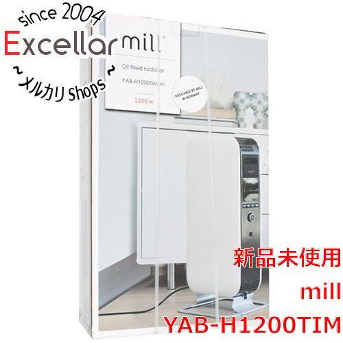 bn:9] 【新品訳あり(箱きず・やぶれ)】 mill オイルヒーター 1200W YAB