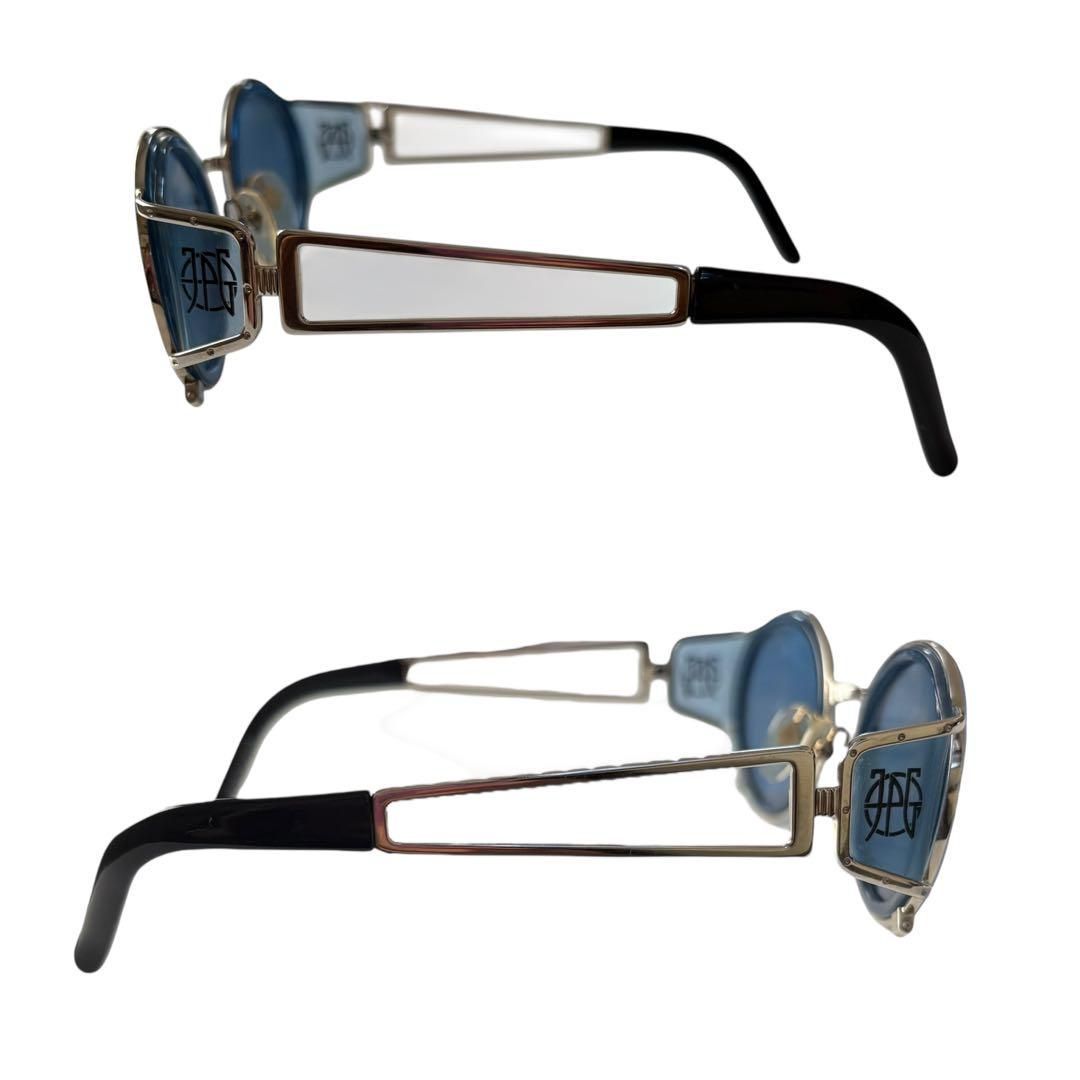 Jean Paul Gaultier サングラス ブルー UVプロテクション ヴィンテージ ジャンポールゴルチエ Jean Paul Gaultier