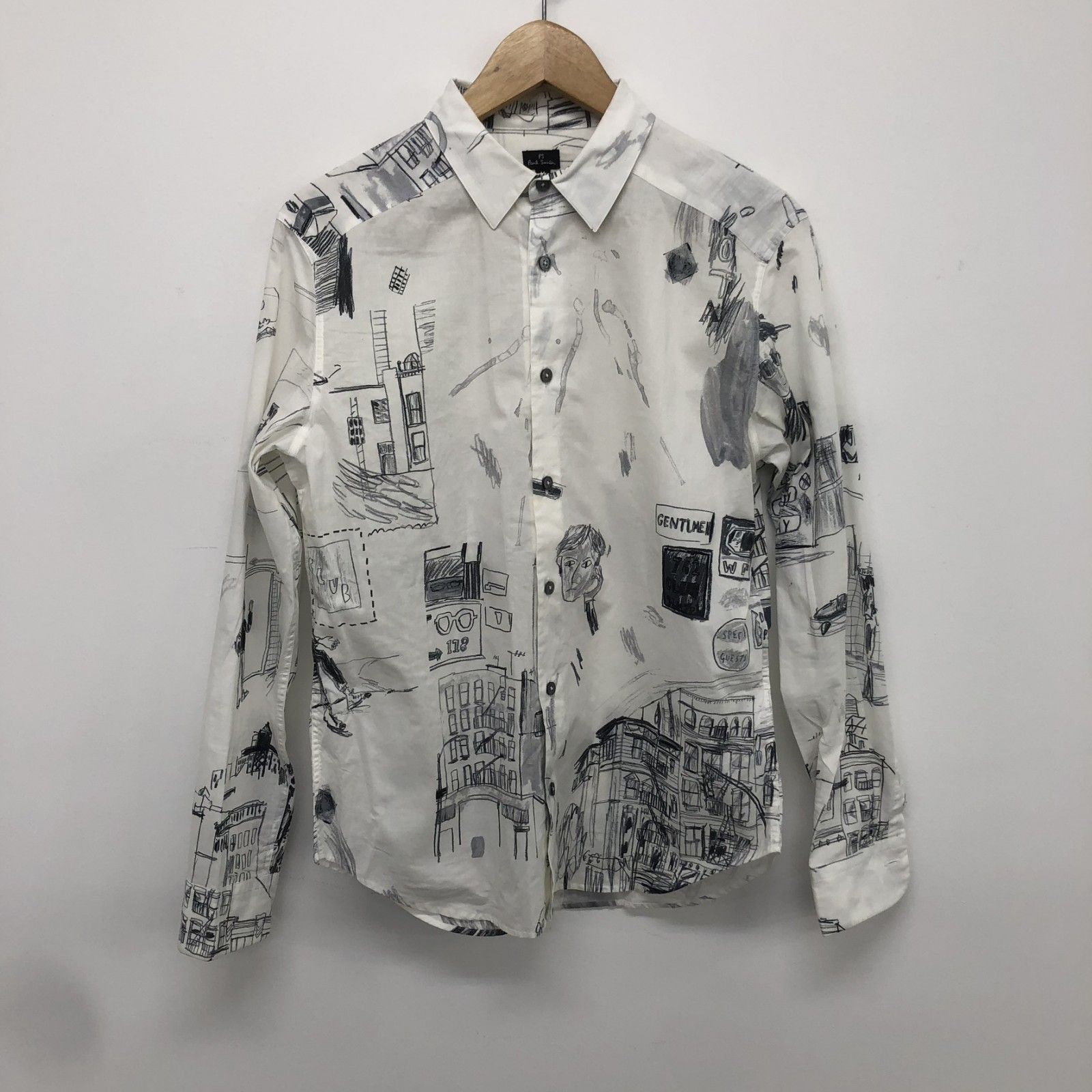 PS Paul Smith】ポールスミス メンズ レディース 長袖シャツ 柄