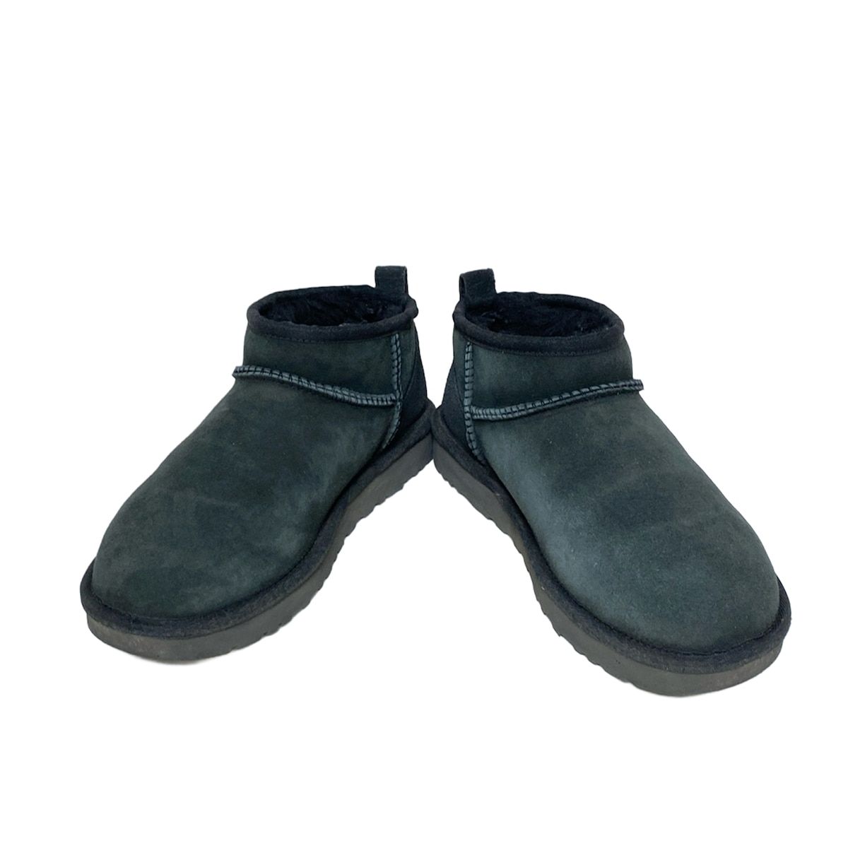 【美品】UGG アグ ブラック レザー ショート ムートン ブーツ 24 楽天市場】UGG アグ Classic Mini Platform ムートンブーツ