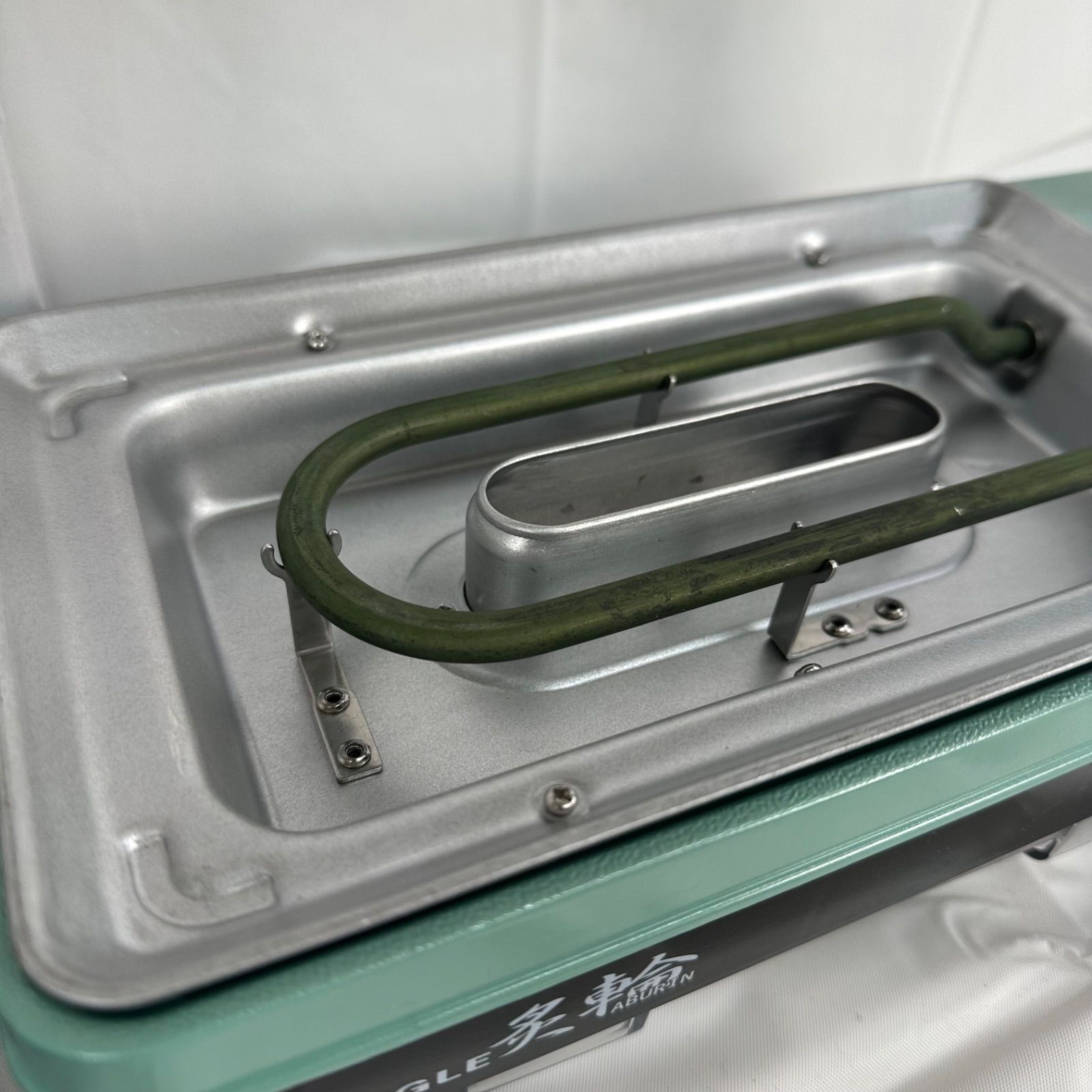 未使用ZAIGLE 炙輪 NC-400 グリーン ZAIGLE ザイグル あぶりん 炙輪 無煙ロースター グリーン 中古品