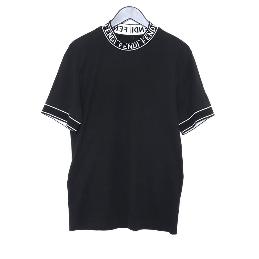 FENDI モックネックロゴ半袖Tシャツ - GRAIZ-UsedBrand Shop - メルカリ