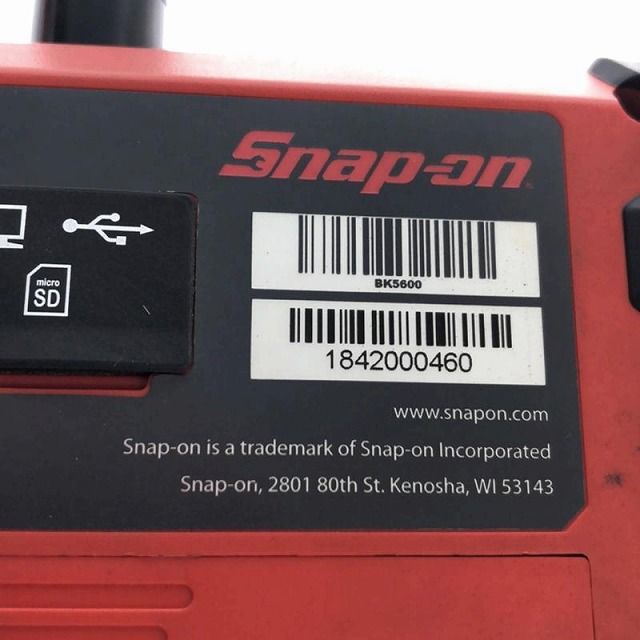 ☆中古品☆Snap-on スナップオン デジタルビデオスコープ BK5600DUAL55 