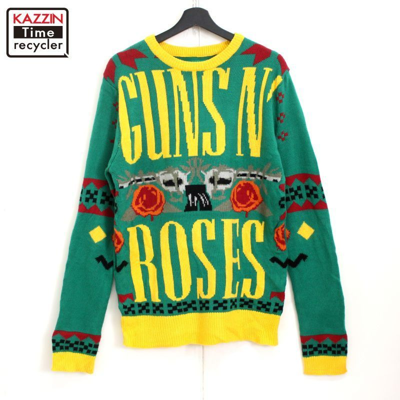 00s ガンズ＆ローゼズ Guns N' Roses ニットセーター メンズ 表記Mサイズ