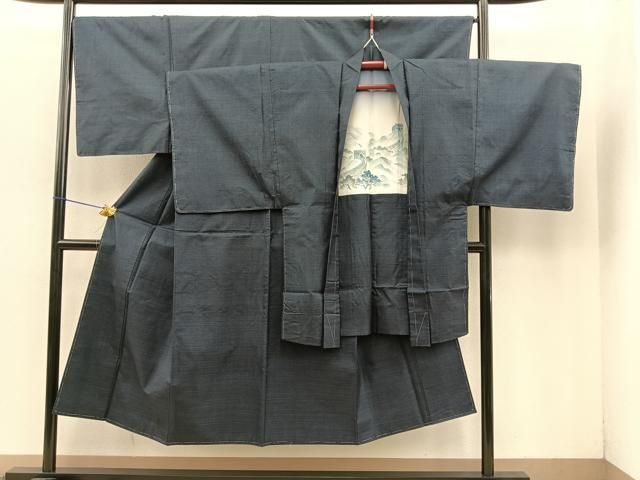 専用です♥本場大島紬100亀甲と幾何柄のリバーシブルコート セール