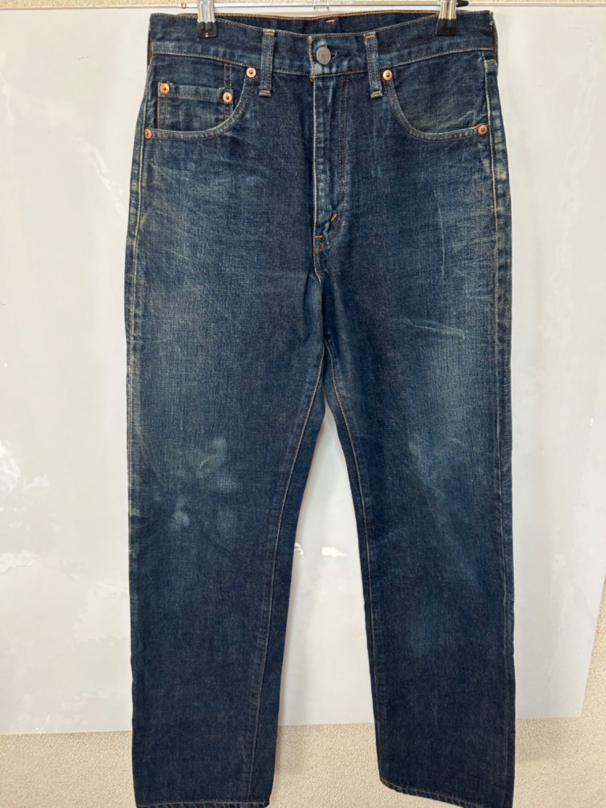 リーバイス504Z 日本製 90s BIGE 赤耳 タロンジップ 刻印J22 