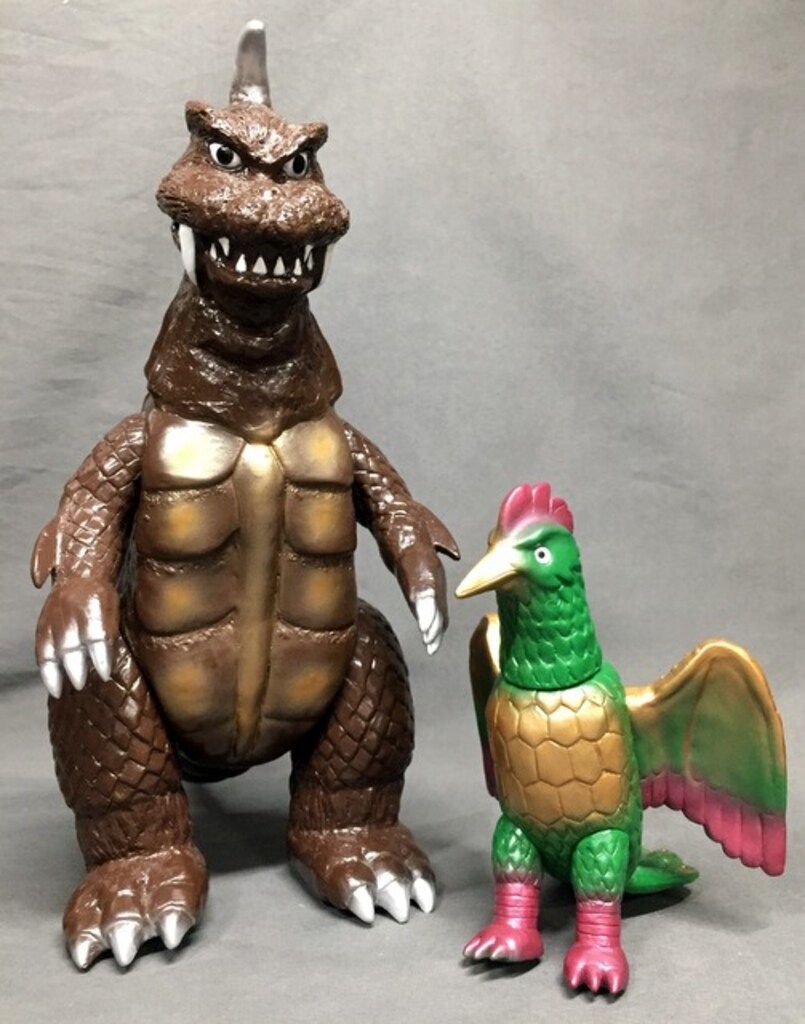 マーミット ビニールパラダイス ゴメス&リトラ 茶成型と緑成型 - メルカリ