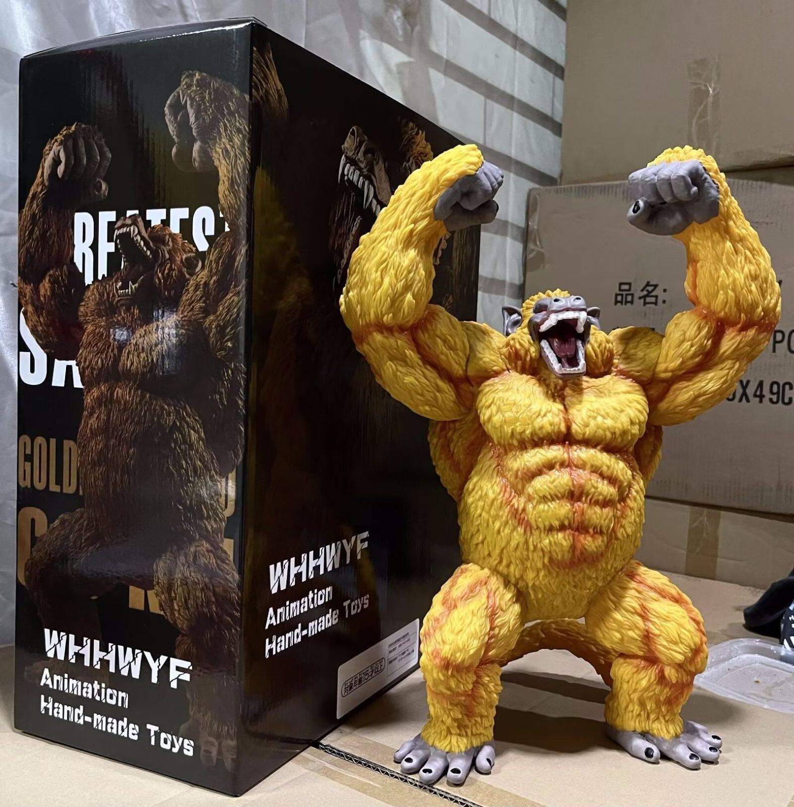 美品】【未使用】ドラゴンボール 黄金大猿 特大フィギュア 40cm