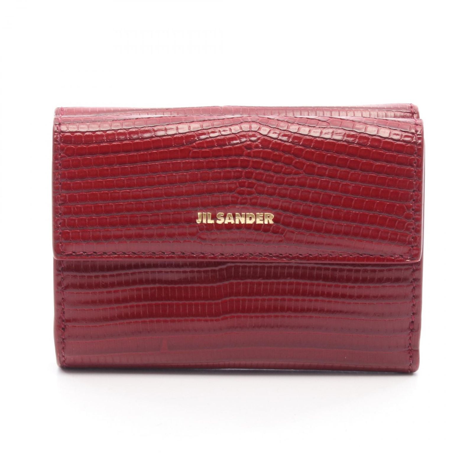 【激安アウトレット!】 JIL ジルサンダー SANDER ディープ WALLET BABY 三つ折り財布 小物