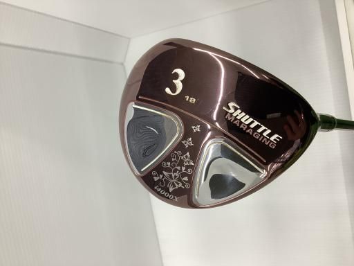 マジェスティゴルフ 旧マルマン SHUTTLE i4000X 3W レディース フェアウェイウッド FW WLT TYPE-08F フレックスL レディース 女性用 右利き 右用 Cランク ゴルフクラブ