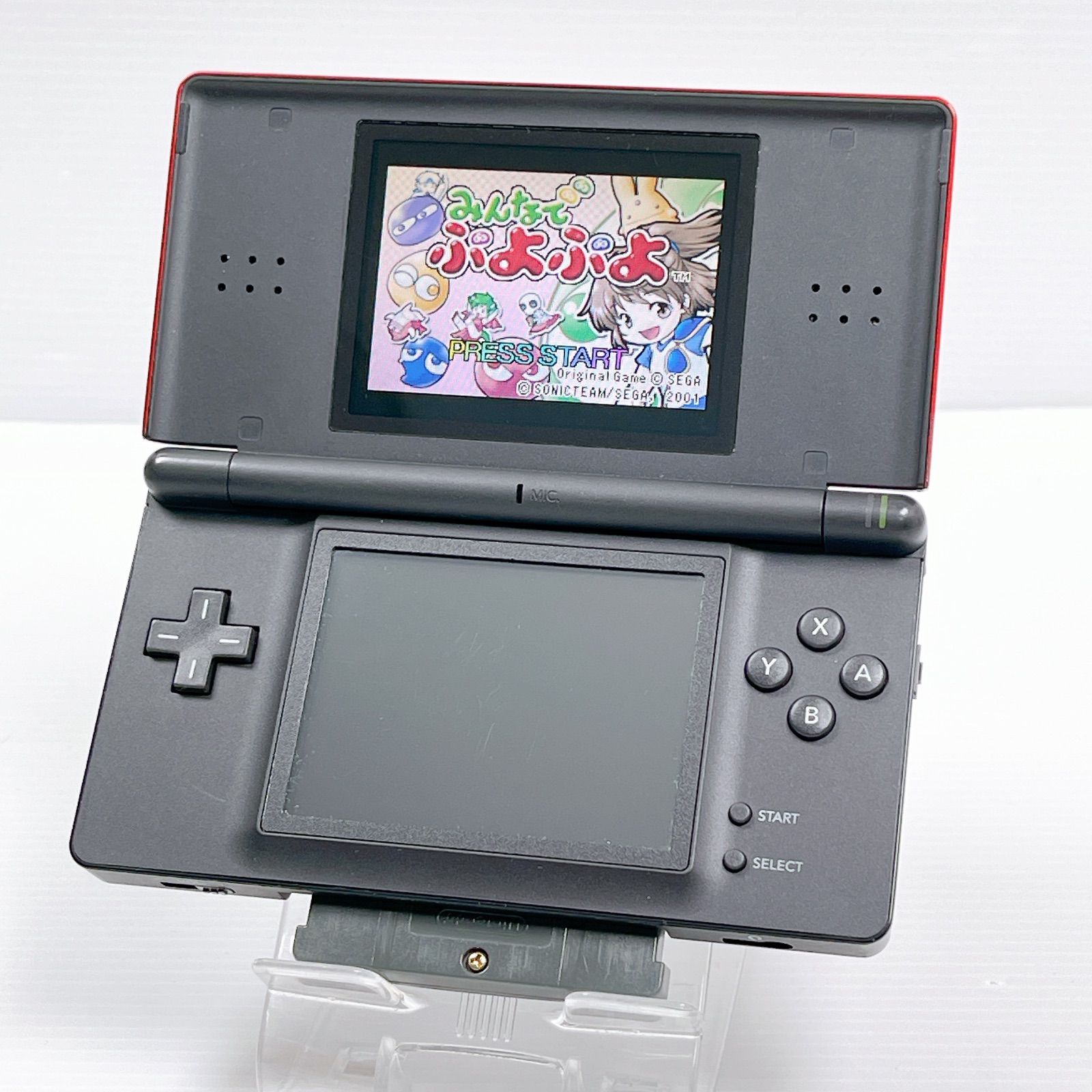 ニンテンドーDS - Nintendo ニンテンドーDS lite クリムゾンブラック　極美品　セット DS Lite クリムゾンブラック 遊べるセット 画面綺麗 動作確認