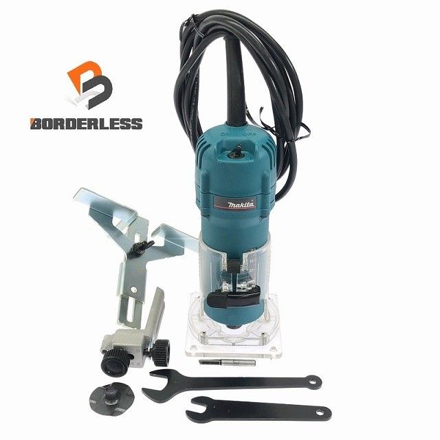 比較的 makita マキタ 100V 50 60Hz トリマ 3707FC 電動工具 面取り 溝切り 型抜き 窓抜き トリミング 木材加工 DIY
