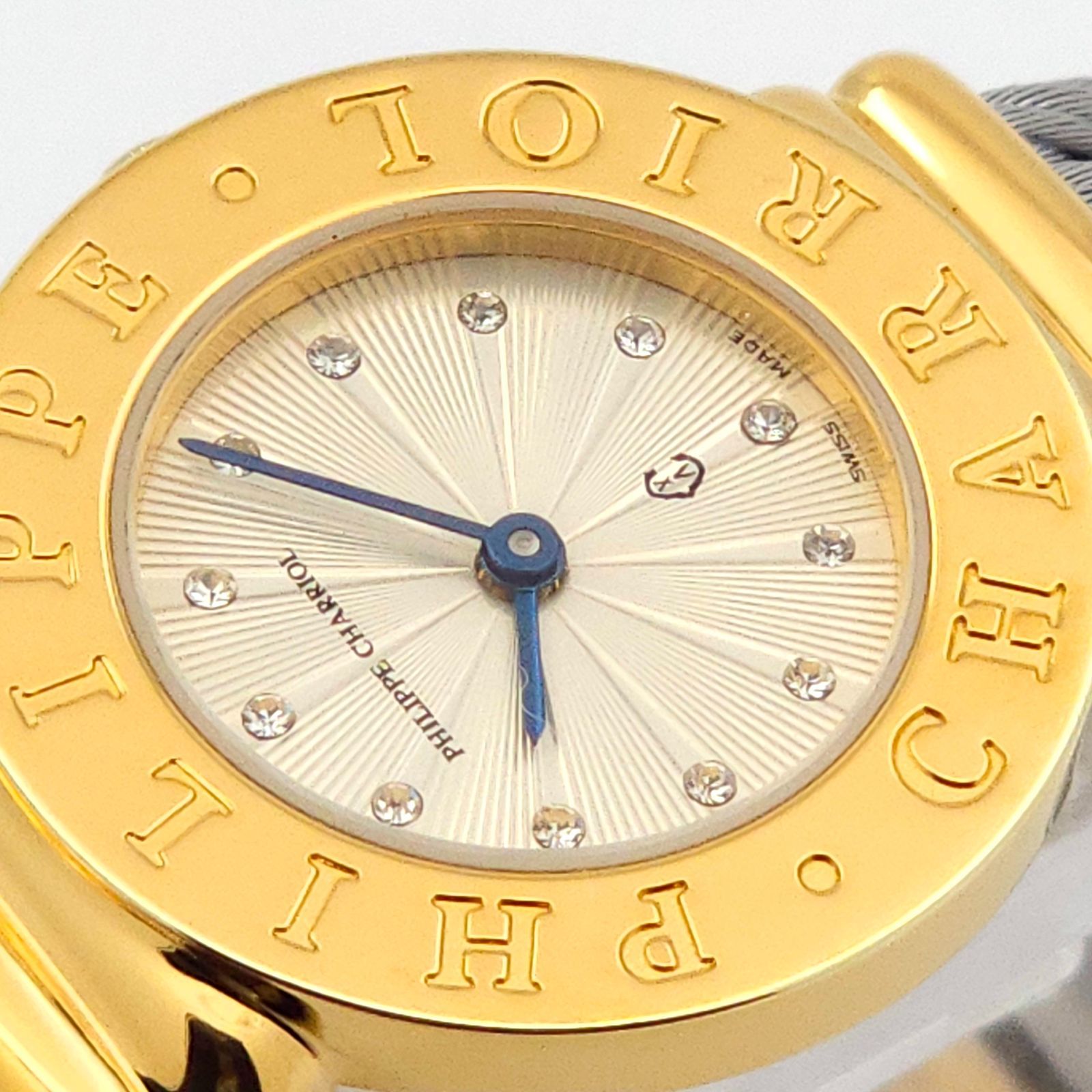 ☆美品 PHILIPPE CHARRIOL フィリップシャリオール サントロペ 7007901 