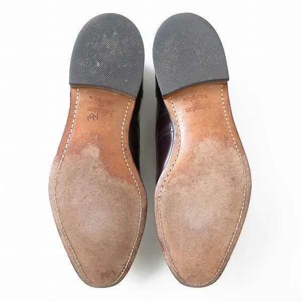 高級品 USA製 ジョンストン&マーフィー ウィングチップ 28.5cm 内羽根